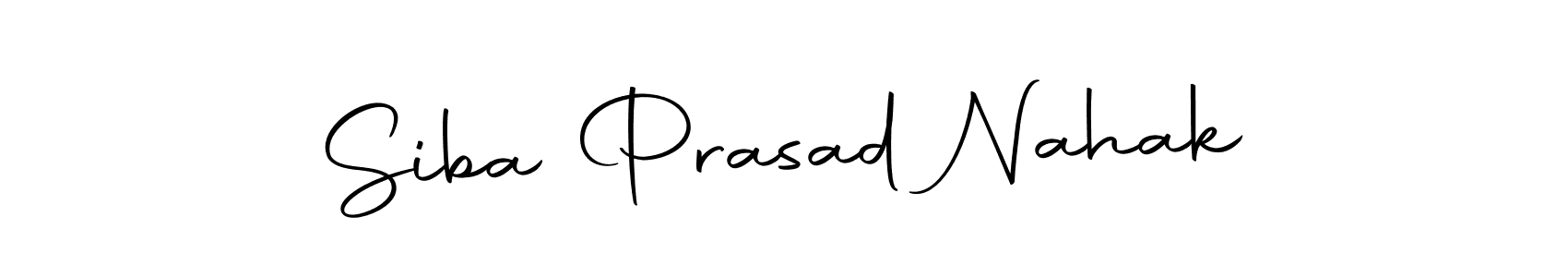 You should practise on your own different ways (Autography-DOLnW) to write your name (Siba Prasad Nahak) in signature. don't let someone else do it for you. Siba Prasad Nahak signature style 10 images and pictures png