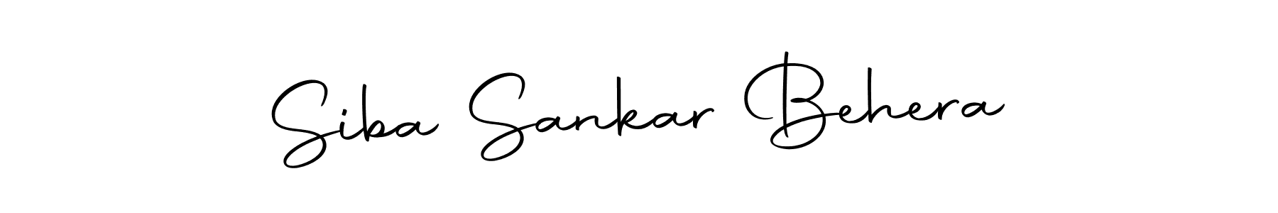 Use a signature maker to create a handwritten signature online. With this signature software, you can design (Autography-DOLnW) your own signature for name Siba Sankar Behera. Siba Sankar Behera signature style 10 images and pictures png