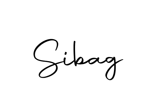 Create a beautiful signature design for name Sibag. With this signature (Autography-DOLnW) fonts, you can make a handwritten signature for free. Sibag signature style 10 images and pictures png