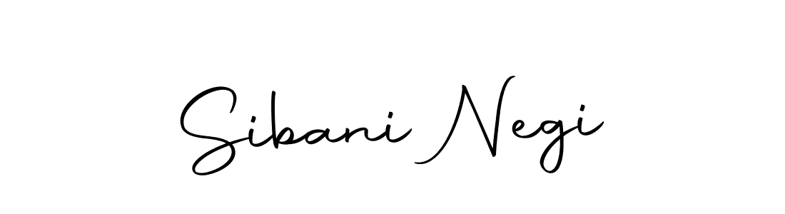 Use a signature maker to create a handwritten signature online. With this signature software, you can design (Autography-DOLnW) your own signature for name Sibani Negi. Sibani Negi signature style 10 images and pictures png