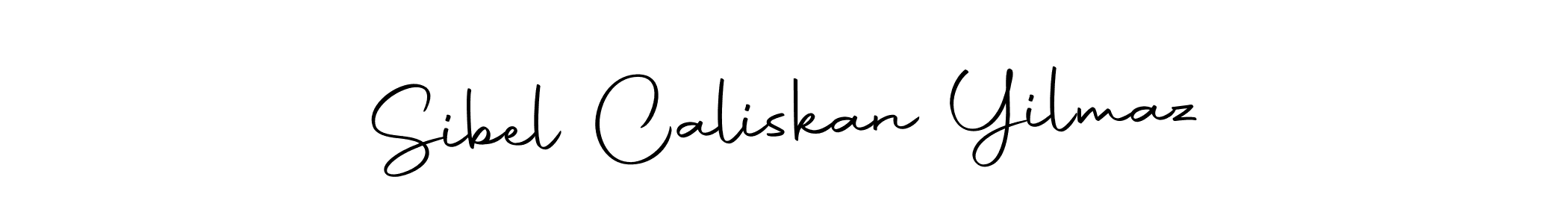 How to make Sibel Caliskan Yilmaz signature? Autography-DOLnW is a professional autograph style. Create handwritten signature for Sibel Caliskan Yilmaz name. Sibel Caliskan Yilmaz signature style 10 images and pictures png