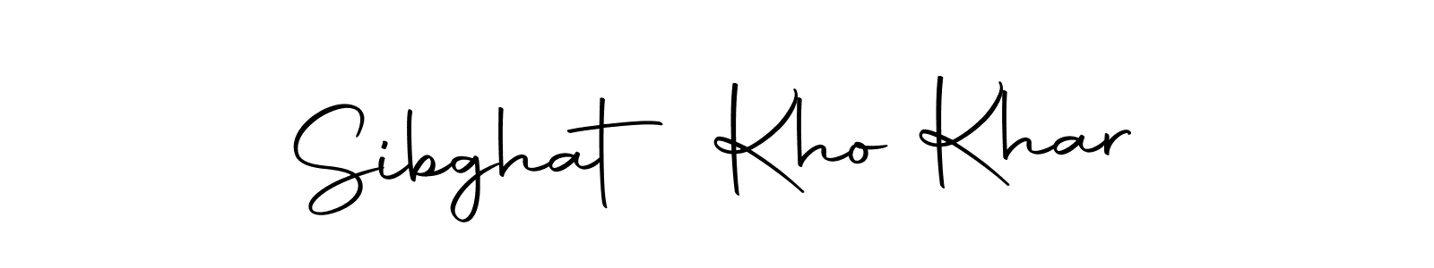 You should practise on your own different ways (Autography-DOLnW) to write your name (Sibghat Kho Khar) in signature. don't let someone else do it for you. Sibghat Kho Khar signature style 10 images and pictures png