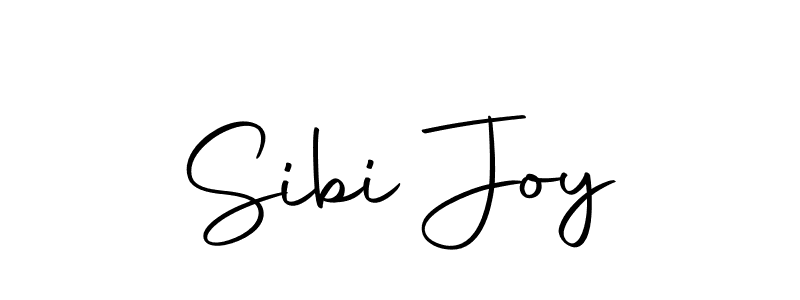 Sibi Joy stylish signature style. Best Handwritten Sign (Autography-DOLnW) for my name. Handwritten Signature Collection Ideas for my name Sibi Joy. Sibi Joy signature style 10 images and pictures png