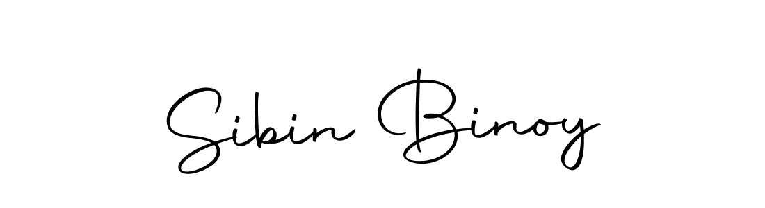 Create a beautiful signature design for name Sibin Binoy. With this signature (Autography-DOLnW) fonts, you can make a handwritten signature for free. Sibin Binoy signature style 10 images and pictures png