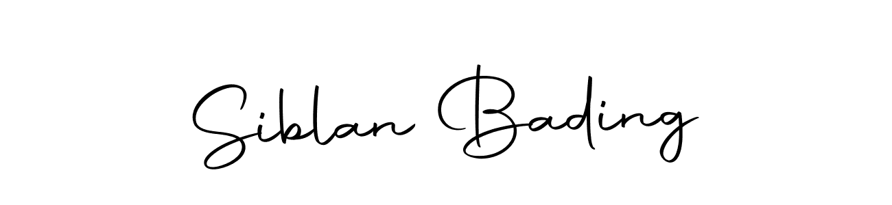 This is the best signature style for the Siblan Bading name. Also you like these signature font (Autography-DOLnW). Mix name signature. Siblan Bading signature style 10 images and pictures png