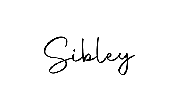 Design your own signature with our free online signature maker. With this signature software, you can create a handwritten (Autography-DOLnW) signature for name Sibley. Sibley signature style 10 images and pictures png