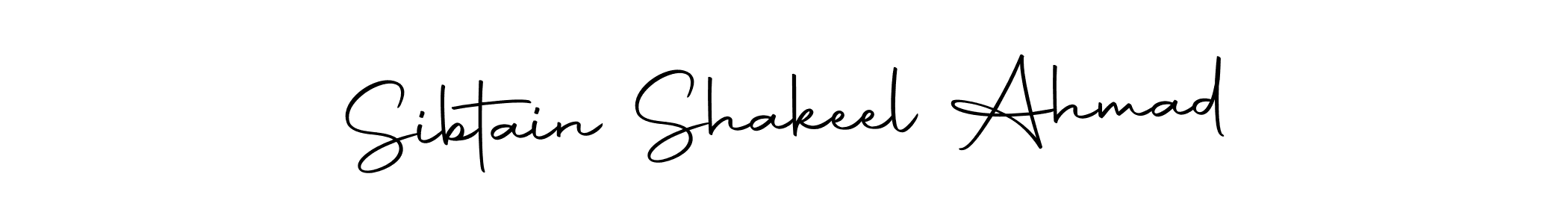 Make a beautiful signature design for name Sibtain Shakeel Ahmad. With this signature (Autography-DOLnW) style, you can create a handwritten signature for free. Sibtain Shakeel Ahmad signature style 10 images and pictures png