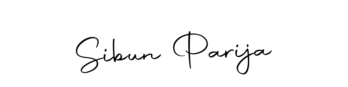 This is the best signature style for the Sibun Parija name. Also you like these signature font (Autography-DOLnW). Mix name signature. Sibun Parija signature style 10 images and pictures png