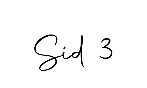 It looks lik you need a new signature style for name Sid 3. Design unique handwritten (Autography-DOLnW) signature with our free signature maker in just a few clicks. Sid 3 signature style 10 images and pictures png