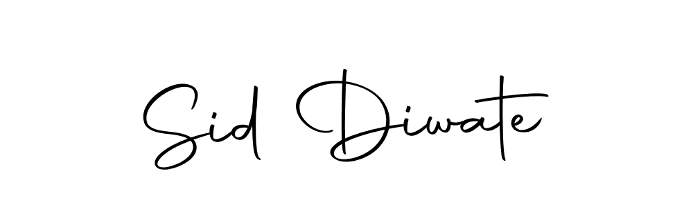 Once you've used our free online signature maker to create your best signature Autography-DOLnW style, it's time to enjoy all of the benefits that Sid Diwate name signing documents. Sid Diwate signature style 10 images and pictures png