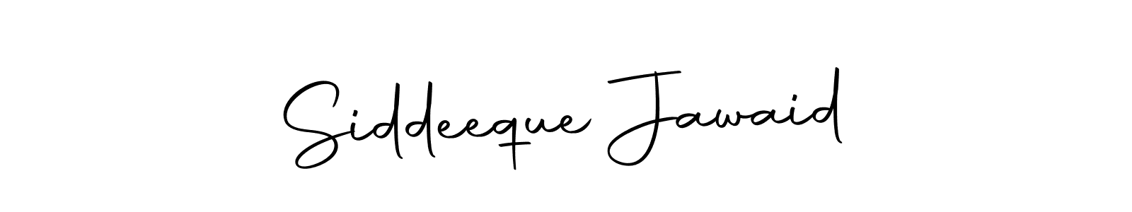 Similarly Autography-DOLnW is the best handwritten signature design. Signature creator online .You can use it as an online autograph creator for name Siddeeque Jawaid. Siddeeque Jawaid signature style 10 images and pictures png