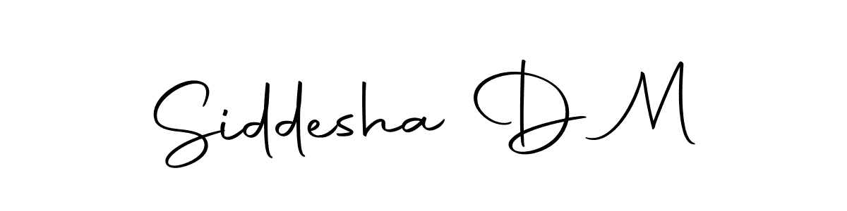 Here are the top 10 professional signature styles for the name Siddesha D M. These are the best autograph styles you can use for your name. Siddesha D M signature style 10 images and pictures png