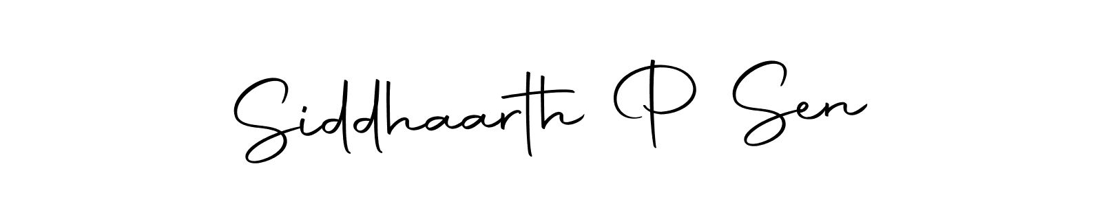 Use a signature maker to create a handwritten signature online. With this signature software, you can design (Autography-DOLnW) your own signature for name Siddhaarth P Sen. Siddhaarth P Sen signature style 10 images and pictures png