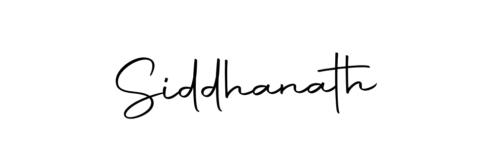 Design your own signature with our free online signature maker. With this signature software, you can create a handwritten (Autography-DOLnW) signature for name Siddhanath. Siddhanath signature style 10 images and pictures png