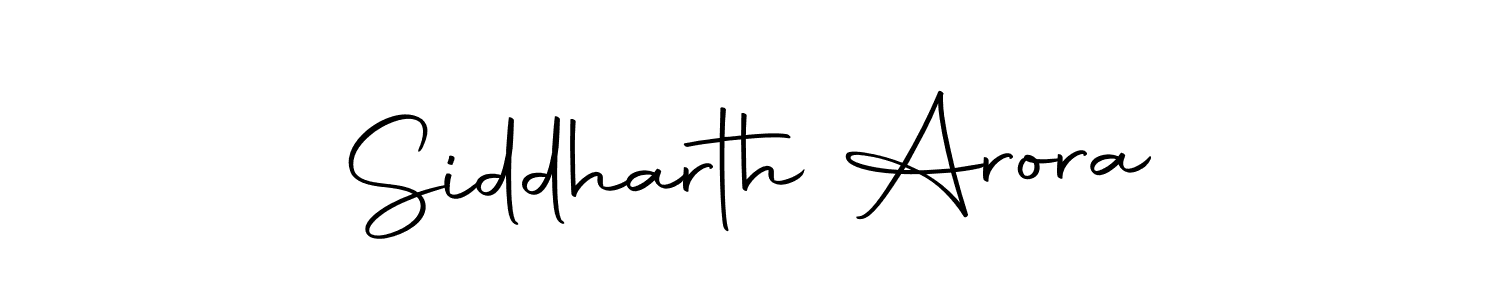 Make a beautiful signature design for name Siddharth Arora. Use this online signature maker to create a handwritten signature for free. Siddharth Arora signature style 10 images and pictures png