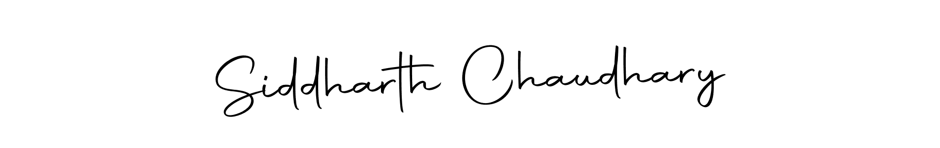 Make a short Siddharth Chaudhary signature style. Manage your documents anywhere anytime using Autography-DOLnW. Create and add eSignatures, submit forms, share and send files easily. Siddharth Chaudhary signature style 10 images and pictures png