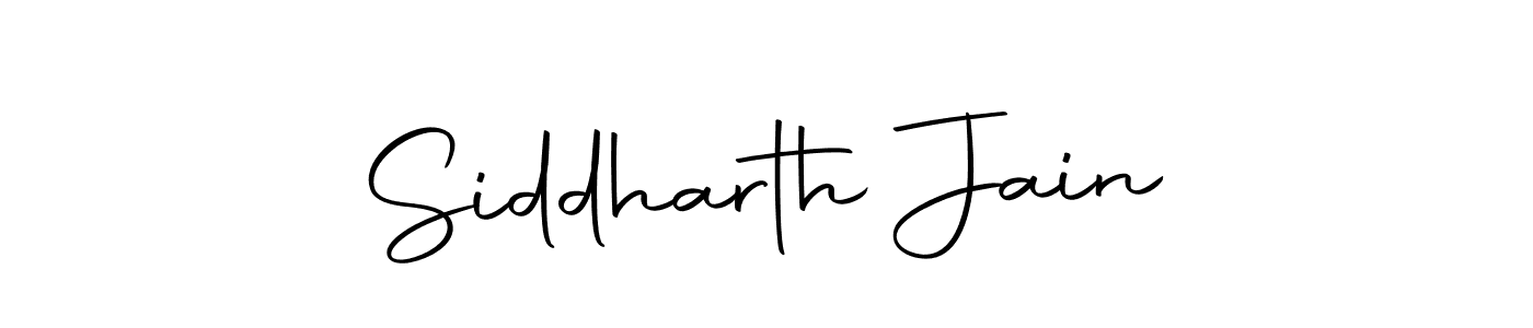 Design your own signature with our free online signature maker. With this signature software, you can create a handwritten (Autography-DOLnW) signature for name Siddharth Jain. Siddharth Jain signature style 10 images and pictures png