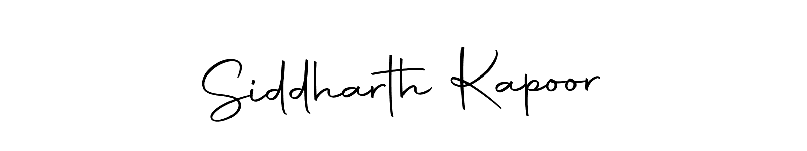 Make a short Siddharth Kapoor signature style. Manage your documents anywhere anytime using Autography-DOLnW. Create and add eSignatures, submit forms, share and send files easily. Siddharth Kapoor signature style 10 images and pictures png