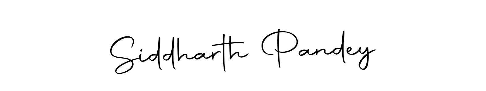 Make a beautiful signature design for name Siddharth Pandey. With this signature (Autography-DOLnW) style, you can create a handwritten signature for free. Siddharth Pandey signature style 10 images and pictures png