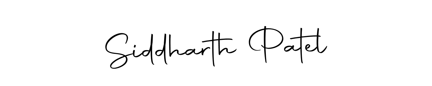 Make a beautiful signature design for name Siddharth Patel. Use this online signature maker to create a handwritten signature for free. Siddharth Patel signature style 10 images and pictures png