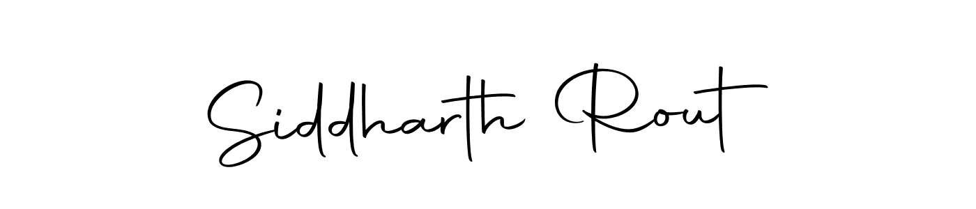 Use a signature maker to create a handwritten signature online. With this signature software, you can design (Autography-DOLnW) your own signature for name Siddharth Rout. Siddharth Rout signature style 10 images and pictures png