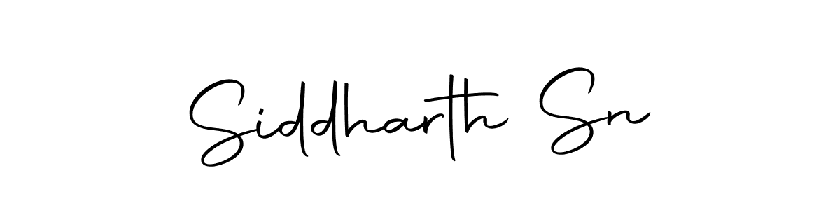 if you are searching for the best signature style for your name Siddharth Sn. so please give up your signature search. here we have designed multiple signature styles  using Autography-DOLnW. Siddharth Sn signature style 10 images and pictures png