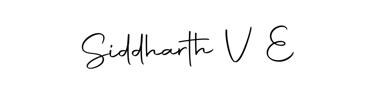 The best way (Autography-DOLnW) to make a short signature is to pick only two or three words in your name. The name Siddharth V E include a total of six letters. For converting this name. Siddharth V E signature style 10 images and pictures png