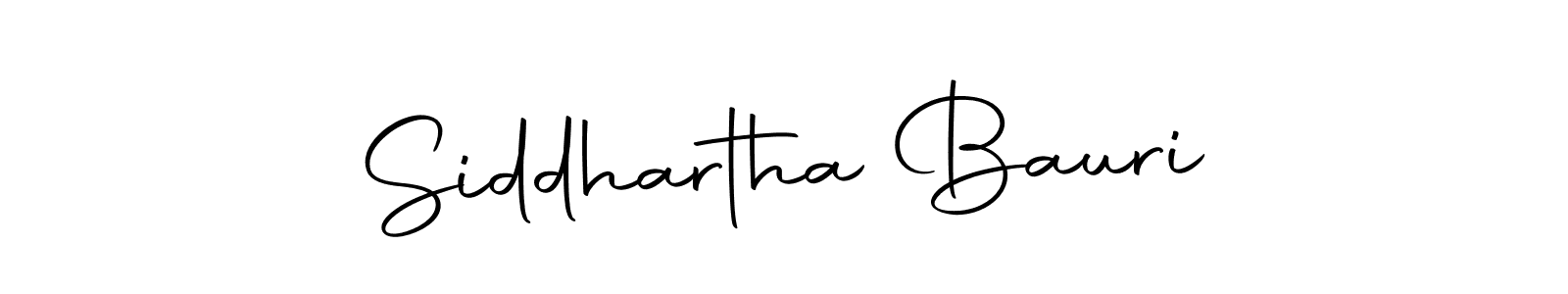 Design your own signature with our free online signature maker. With this signature software, you can create a handwritten (Autography-DOLnW) signature for name Siddhartha Bauri. Siddhartha Bauri signature style 10 images and pictures png