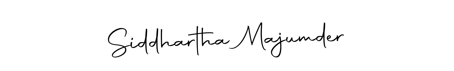Create a beautiful signature design for name Siddhartha Majumder. With this signature (Autography-DOLnW) fonts, you can make a handwritten signature for free. Siddhartha Majumder signature style 10 images and pictures png
