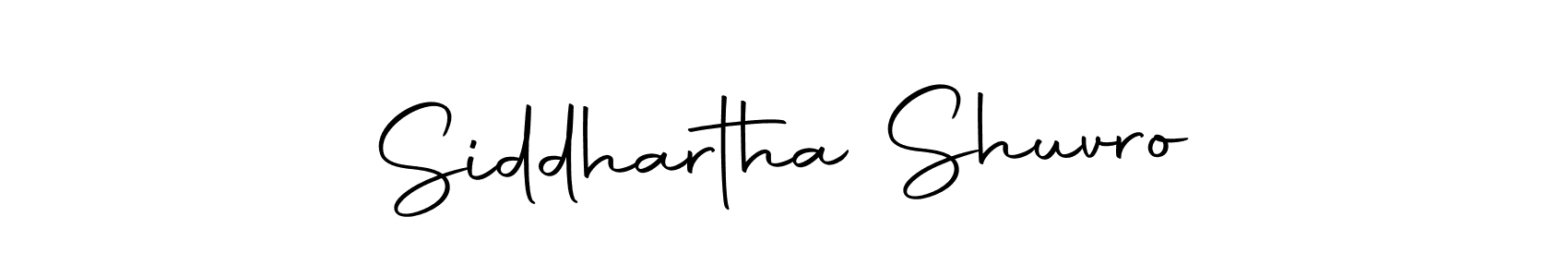 How to make Siddhartha Shuvro signature? Autography-DOLnW is a professional autograph style. Create handwritten signature for Siddhartha Shuvro name. Siddhartha Shuvro signature style 10 images and pictures png