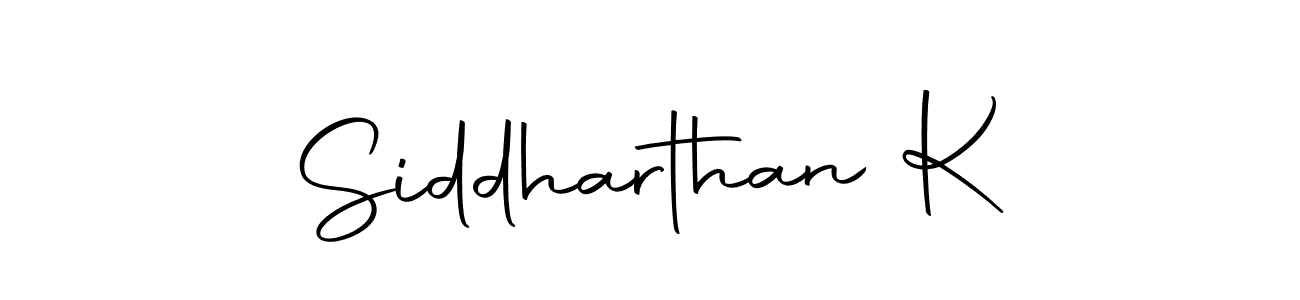 You can use this online signature creator to create a handwritten signature for the name Siddharthan K. This is the best online autograph maker. Siddharthan K signature style 10 images and pictures png