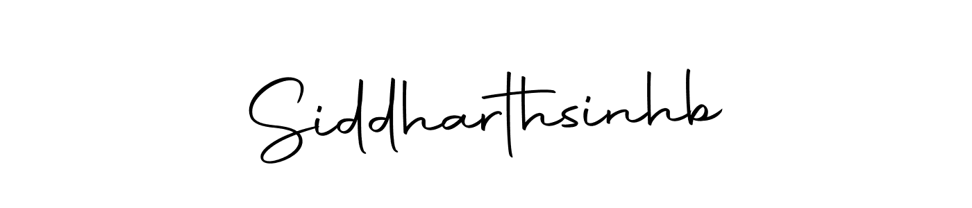 Use a signature maker to create a handwritten signature online. With this signature software, you can design (Autography-DOLnW) your own signature for name Siddharthsinhb. Siddharthsinhb signature style 10 images and pictures png