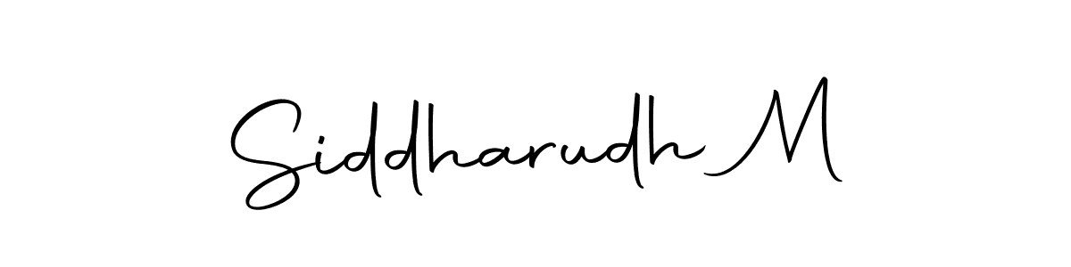 How to Draw Siddharudh M signature style? Autography-DOLnW is a latest design signature styles for name Siddharudh M. Siddharudh M signature style 10 images and pictures png