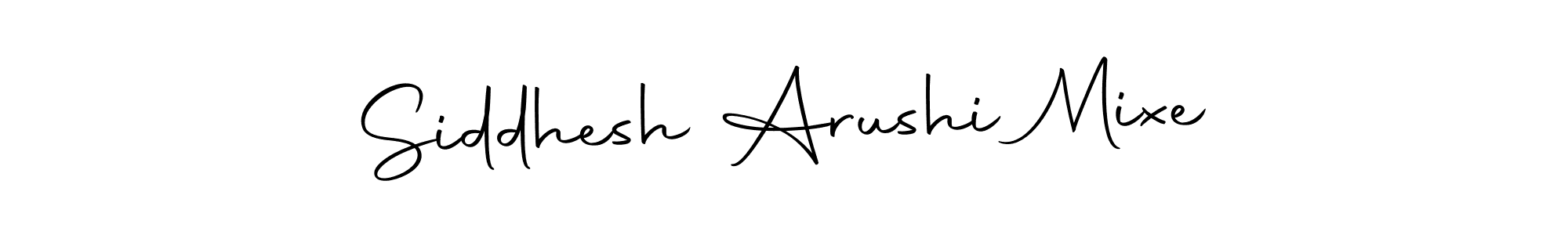 It looks lik you need a new signature style for name Siddhesh Arushi Mixe. Design unique handwritten (Autography-DOLnW) signature with our free signature maker in just a few clicks. Siddhesh Arushi Mixe signature style 10 images and pictures png