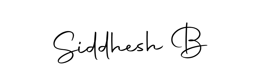 Autography-DOLnW is a professional signature style that is perfect for those who want to add a touch of class to their signature. It is also a great choice for those who want to make their signature more unique. Get Siddhesh B name to fancy signature for free. Siddhesh B signature style 10 images and pictures png