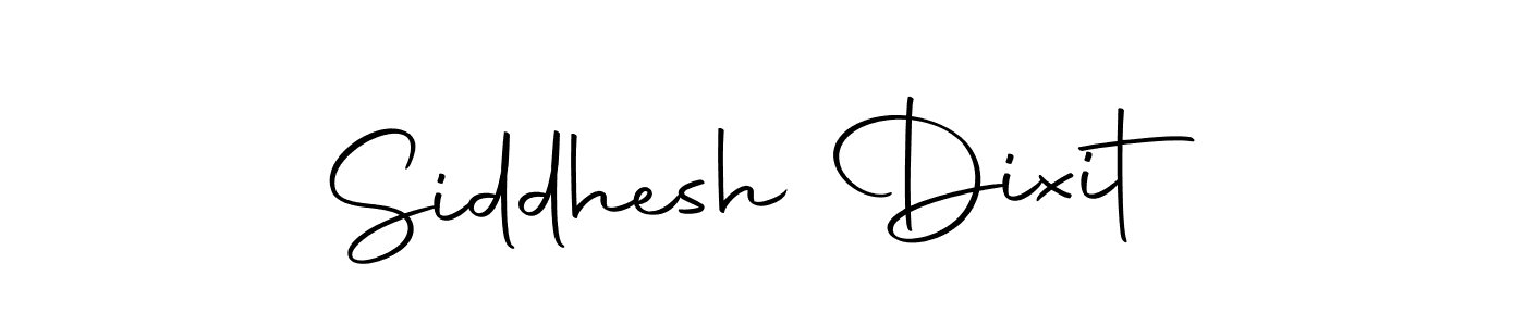 Design your own signature with our free online signature maker. With this signature software, you can create a handwritten (Autography-DOLnW) signature for name Siddhesh Dixit. Siddhesh Dixit signature style 10 images and pictures png