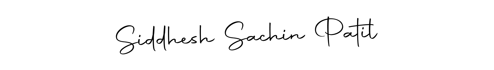 Make a beautiful signature design for name Siddhesh Sachin Patil. Use this online signature maker to create a handwritten signature for free. Siddhesh Sachin Patil signature style 10 images and pictures png