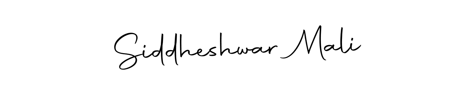 Also we have Siddheshwar Mali name is the best signature style. Create professional handwritten signature collection using Autography-DOLnW autograph style. Siddheshwar Mali signature style 10 images and pictures png