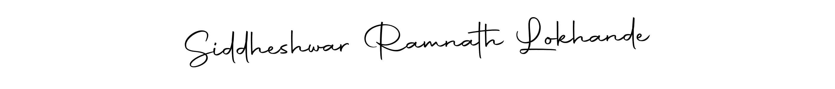 You can use this online signature creator to create a handwritten signature for the name Siddheshwar Ramnath Lokhande. This is the best online autograph maker. Siddheshwar Ramnath Lokhande signature style 10 images and pictures png