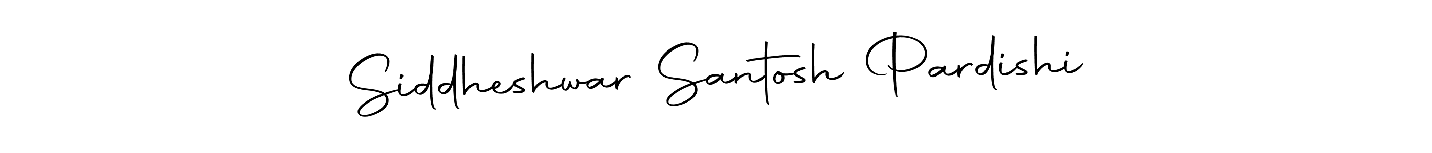 Siddheshwar Santosh Pardishi stylish signature style. Best Handwritten Sign (Autography-DOLnW) for my name. Handwritten Signature Collection Ideas for my name Siddheshwar Santosh Pardishi. Siddheshwar Santosh Pardishi signature style 10 images and pictures png