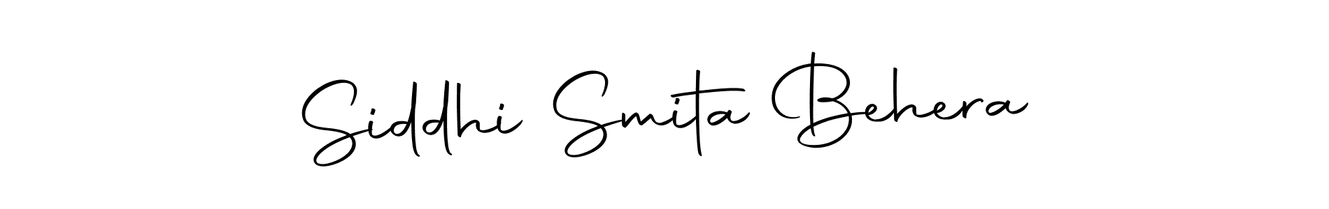 Make a short Siddhi Smita Behera signature style. Manage your documents anywhere anytime using Autography-DOLnW. Create and add eSignatures, submit forms, share and send files easily. Siddhi Smita Behera signature style 10 images and pictures png