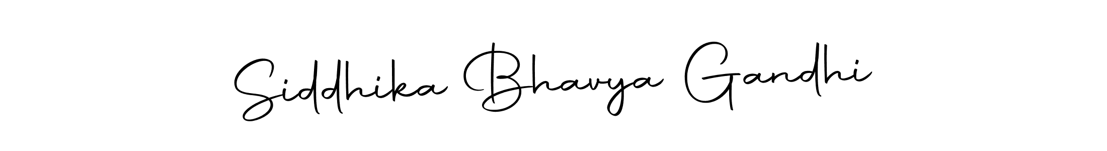 It looks lik you need a new signature style for name Siddhika Bhavya Gandhi. Design unique handwritten (Autography-DOLnW) signature with our free signature maker in just a few clicks. Siddhika Bhavya Gandhi signature style 10 images and pictures png