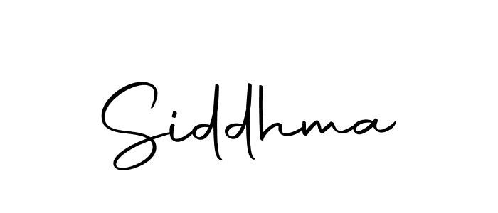 How to make Siddhma signature? Autography-DOLnW is a professional autograph style. Create handwritten signature for Siddhma name. Siddhma signature style 10 images and pictures png