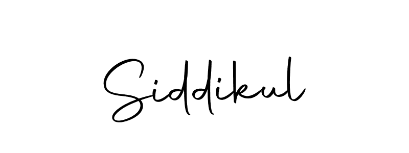 Make a beautiful signature design for name Siddikul. With this signature (Autography-DOLnW) style, you can create a handwritten signature for free. Siddikul signature style 10 images and pictures png