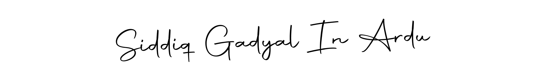 It looks lik you need a new signature style for name Siddiq Gadyal In Ardu. Design unique handwritten (Autography-DOLnW) signature with our free signature maker in just a few clicks. Siddiq Gadyal In Ardu signature style 10 images and pictures png