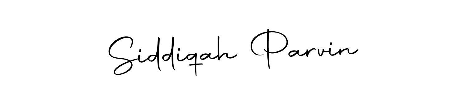 Autography-DOLnW is a professional signature style that is perfect for those who want to add a touch of class to their signature. It is also a great choice for those who want to make their signature more unique. Get Siddiqah Parvin name to fancy signature for free. Siddiqah Parvin signature style 10 images and pictures png