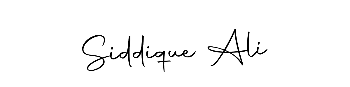 Also we have Siddique Ali name is the best signature style. Create professional handwritten signature collection using Autography-DOLnW autograph style. Siddique Ali signature style 10 images and pictures png