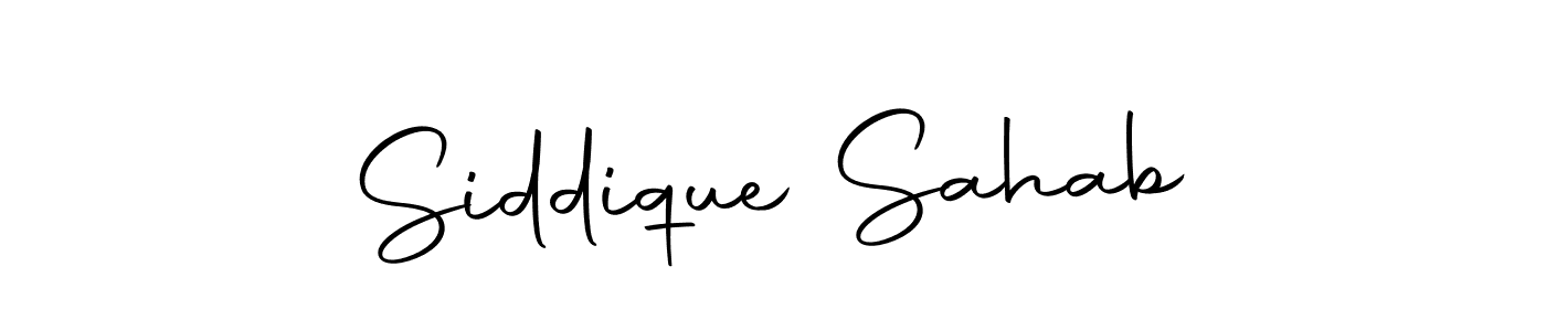 It looks lik you need a new signature style for name Siddique Sahab. Design unique handwritten (Autography-DOLnW) signature with our free signature maker in just a few clicks. Siddique Sahab signature style 10 images and pictures png