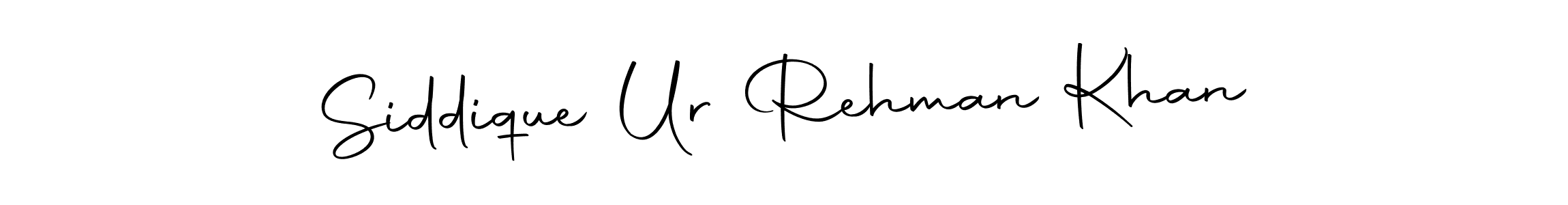 Design your own signature with our free online signature maker. With this signature software, you can create a handwritten (Autography-DOLnW) signature for name Siddique Ur Rehman Khan. Siddique Ur Rehman Khan signature style 10 images and pictures png