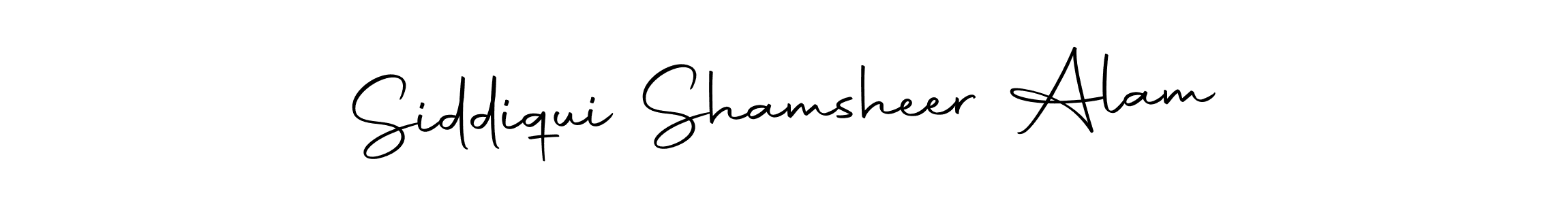 Design your own signature with our free online signature maker. With this signature software, you can create a handwritten (Autography-DOLnW) signature for name Siddiqui Shamsheer Alam. Siddiqui Shamsheer Alam signature style 10 images and pictures png